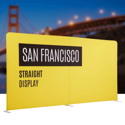San Francisco 2.4 x 4.6 fabric backdrop exhibition stand
