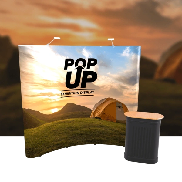  Curved Pop-Up