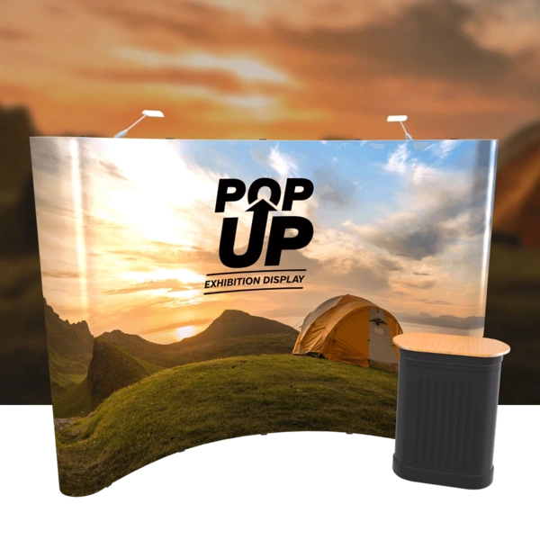  Curved Pop-Up