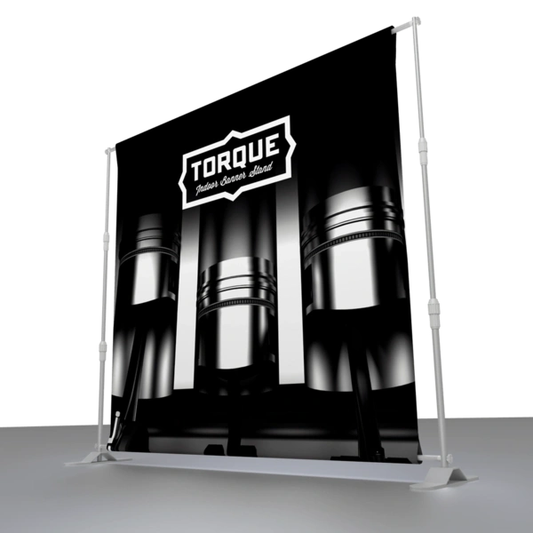 Torque banner stand and graphic