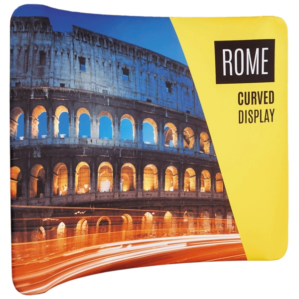 Rome curved fabric stand
