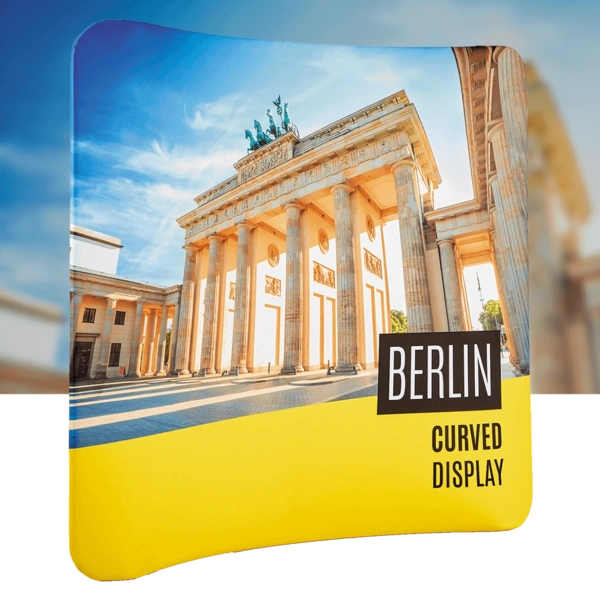 Berlin 2.4 x 2.4 curved fabric stand