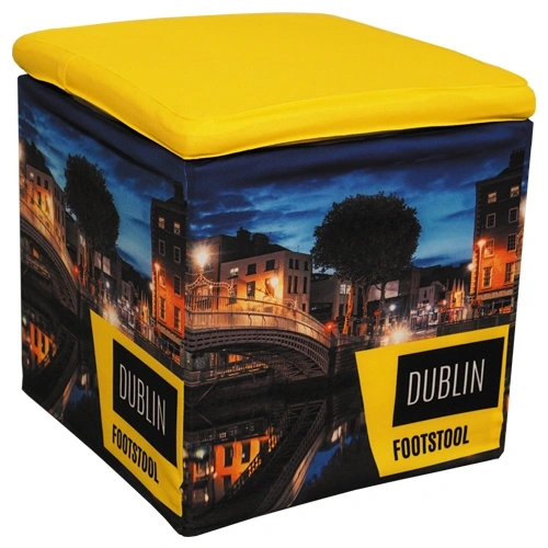 Dublin seating printed storage cube