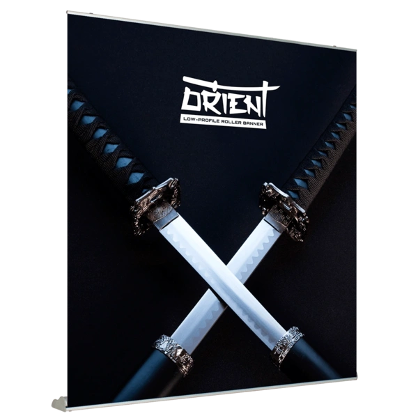 Orient roller banner