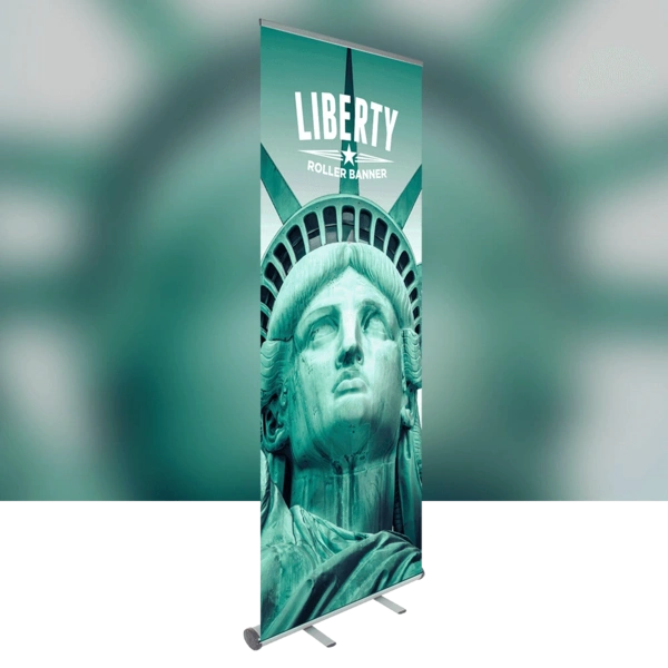 Liberty roller banner 1500mm wide (biggest seller)
